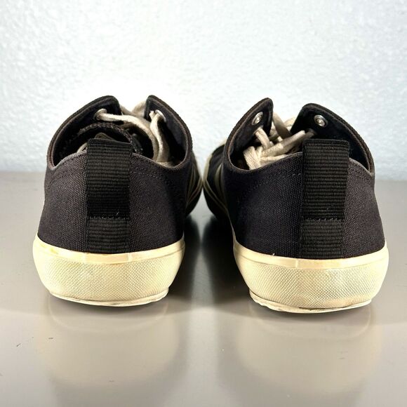 Veja Nova Canvas Low Top Black White Shoes Women's Size 10 Sneakers - Picture 10 of 16